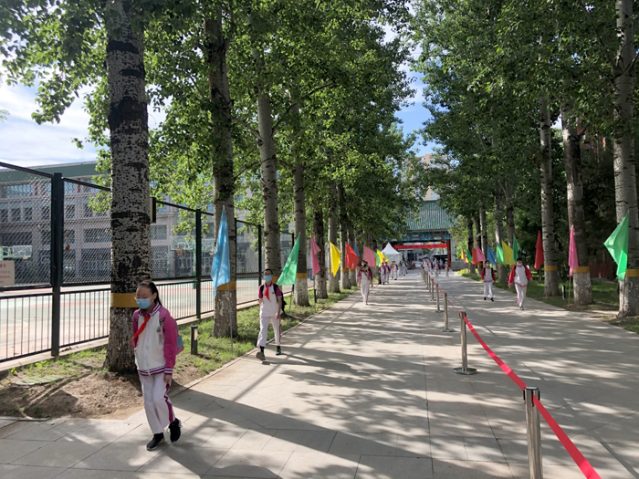 铃声响起，我们开学啦！——北京市第二十中学初一年级返校复课第一天