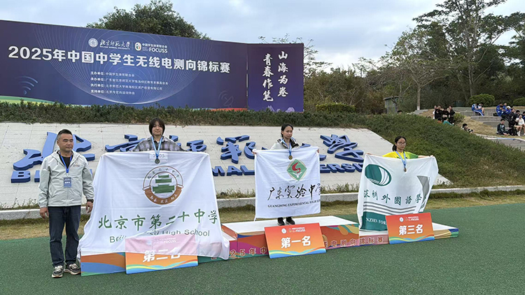 电波逐梦 荣耀绽放——我校定向和无线电测向运动队在2025年全国无线电测向锦标赛中斩获佳绩