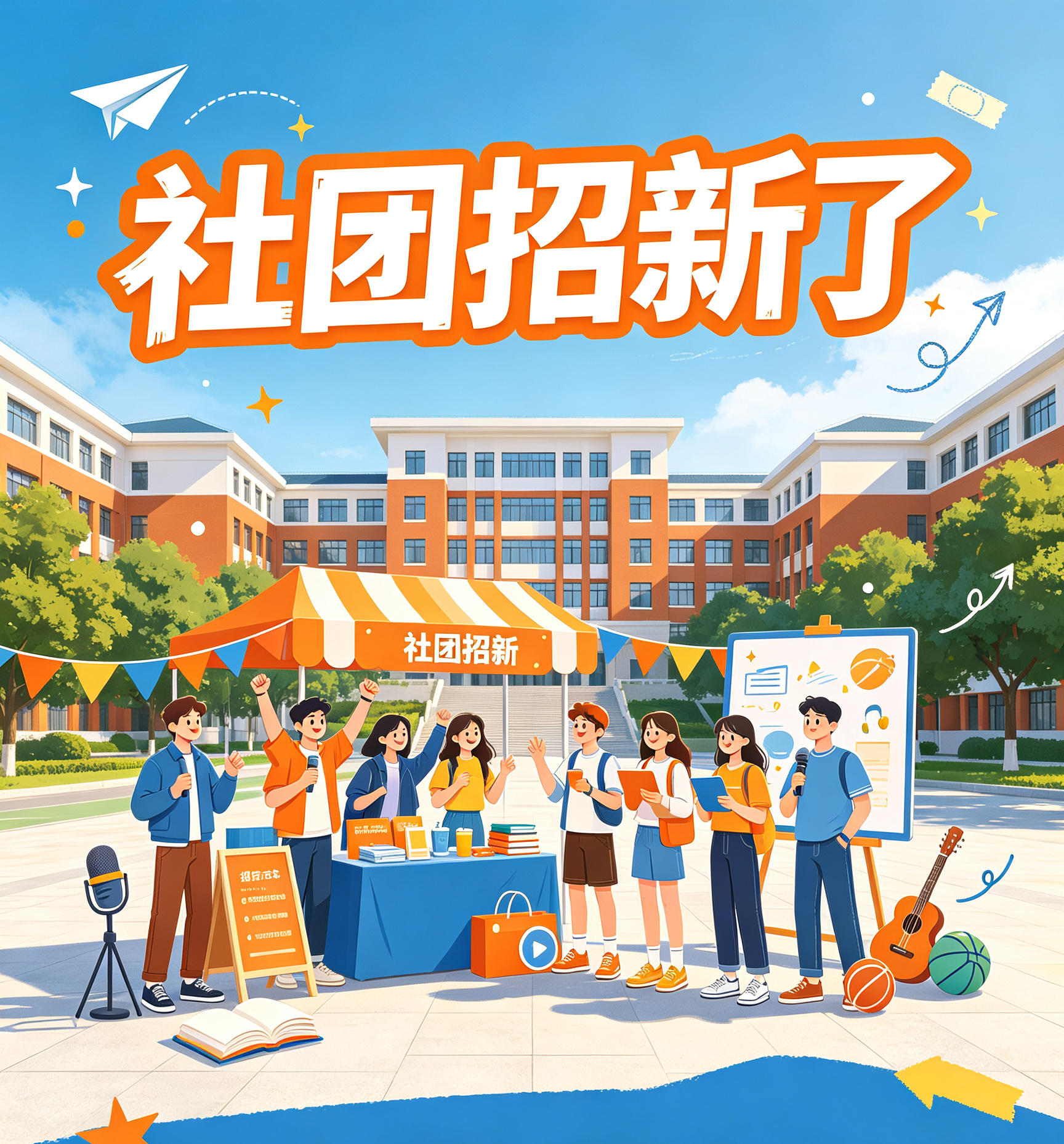 2026学生自主社团招新啦！